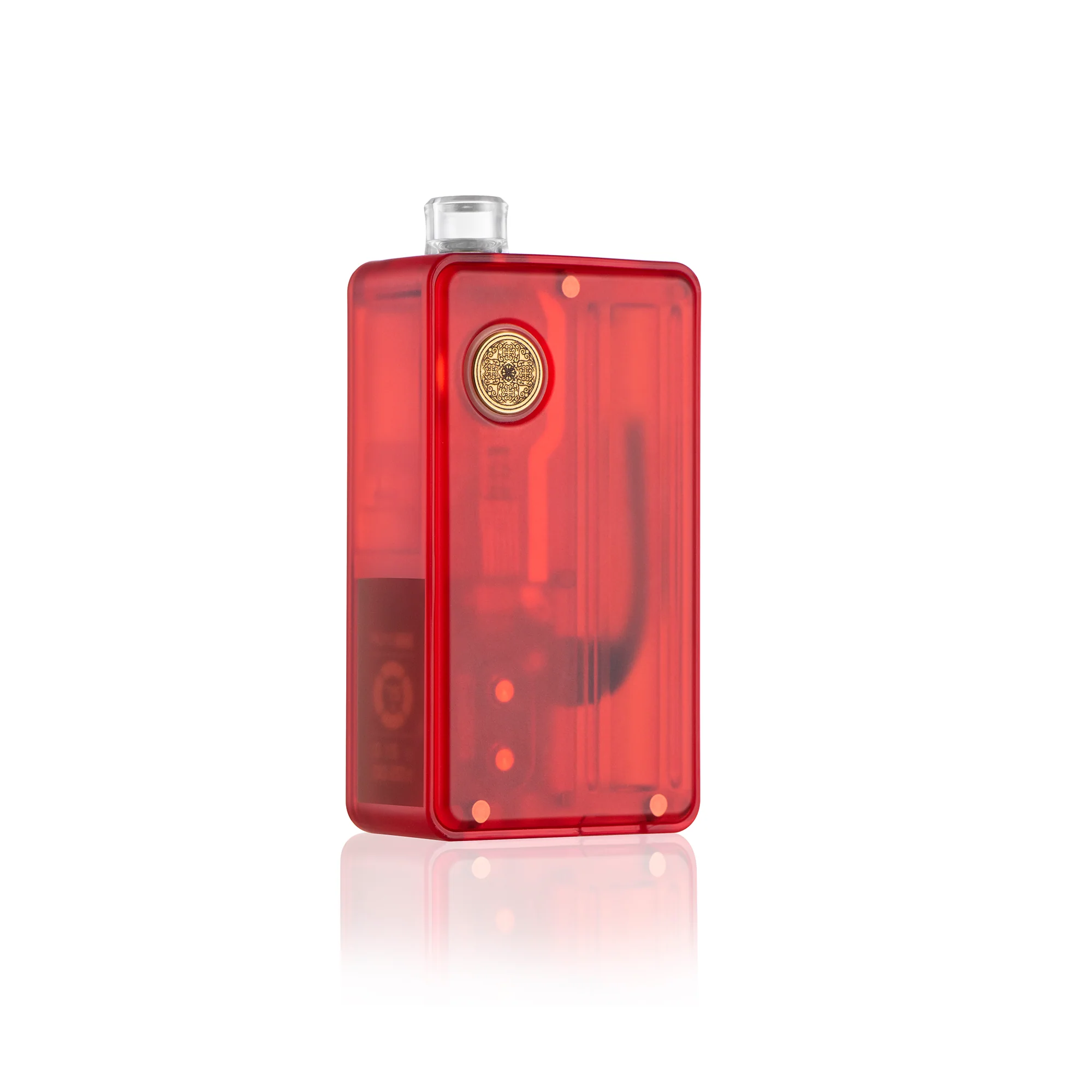 DOTMOD_AIO_V2_Lite_紅色輕量化設計的V2 LITE，擁有2.7ml 煙油倉，兼容 Dotmod 霧化芯從 0.3Ω 到 1.2Ω 都能使用
